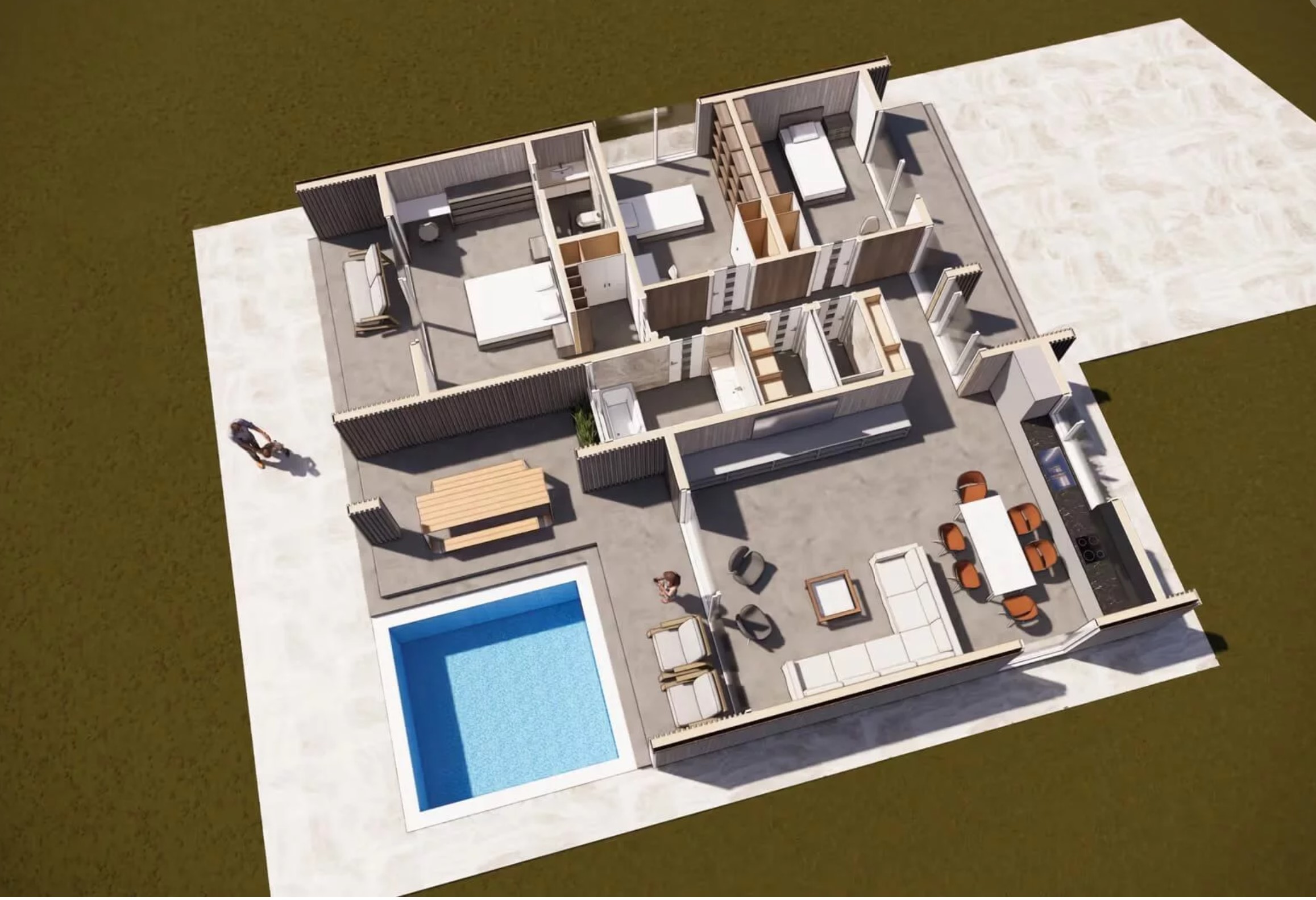 House Kit 169 sqm made of CLT Panels - for pre-order only! - Image 3