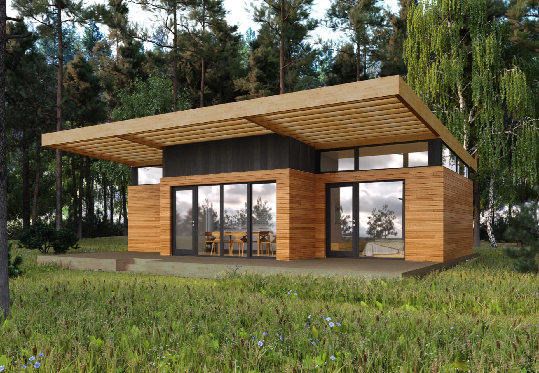 House Kit 50 sqm made of CLT Panels - for pre-order only! - Image 2