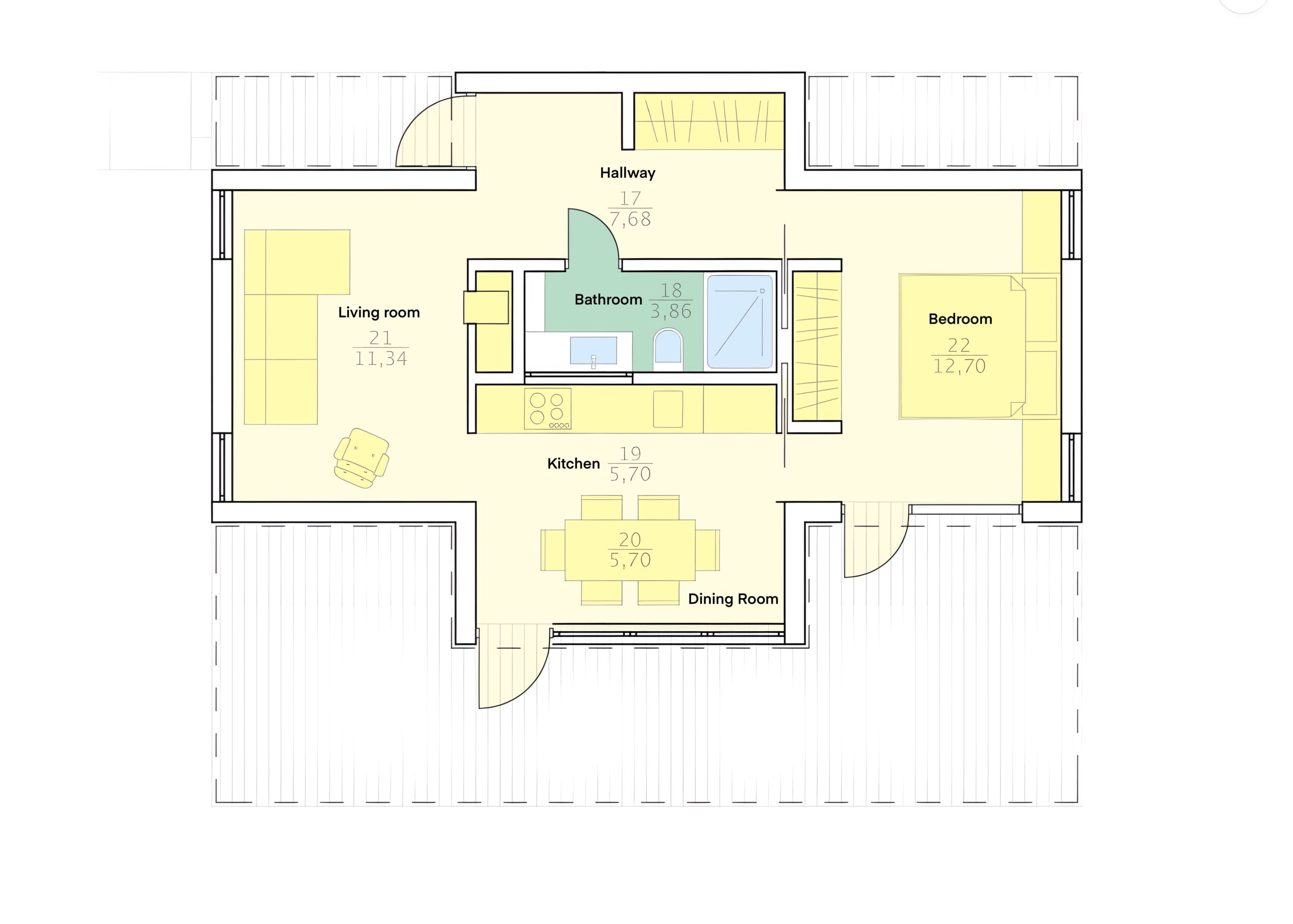 House Kit 50 sqm made of CLT Panels - for pre-order only! - Image 9
