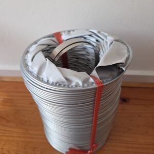 Schweigen SteelFlexâ„¢ Ducting - 150mm diameter, 4m length